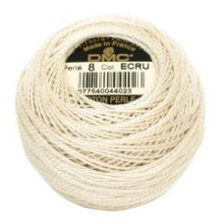 Coton perlé n°5 écru