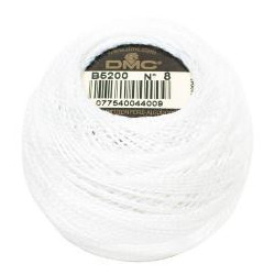 Coton perlé n°5 blanc