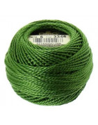 Coton perlé n°5 Vert 3346