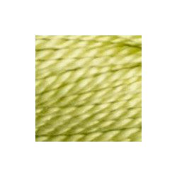 Coton Perlé n°12 écheveau de 300 m Vert Anis 472