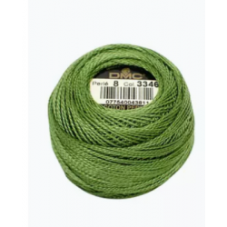 Coton perlé n°8 ref 3346 Vert du Tyrol