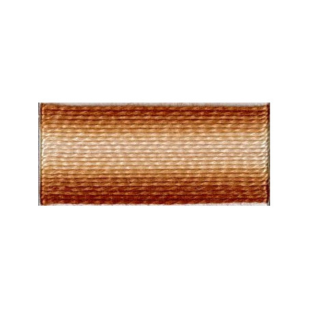 Coton perlé n°8 ref 105 marron dégradé