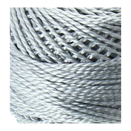 Coton perlé n°8 ref 415 Gris chromé