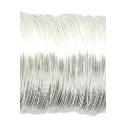 Fil Déco Verni 0,3 mm Argenté 50 m