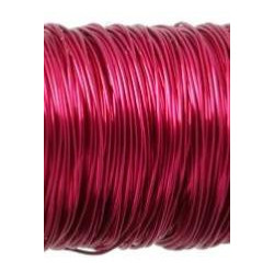 Fil Déco Verni 0,3 mm Fuchsia 50 m