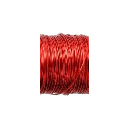 Fil Déco Verni 0,3 mm Rouge 50 m