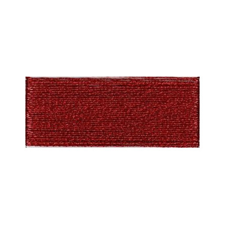 Fil à Broder DMC métallisé Diamant Rouge D321 35 m