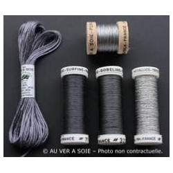 Pack Découverte Au Ver à Soie Gobelins et Surfine - Gris