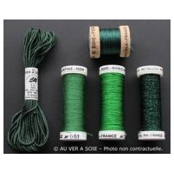 Pack Découverte Au Ver à Soie Gobelins et Surfine - Vert Sapin