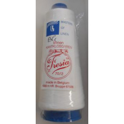 Lin 70/2 blanc Frésia 1000m