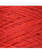 Soie Tussah rouge 2535