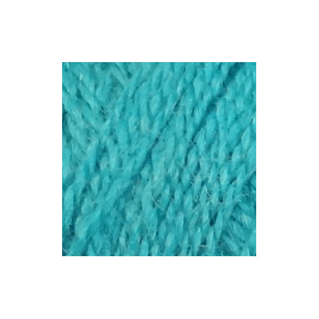 Soie Tussah bleu turquoise 2596