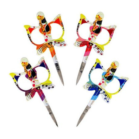 Ciseaux de broderie fantaisie  Chat 