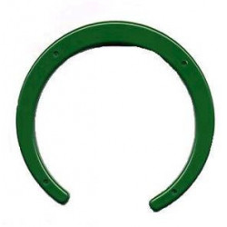 Fer à cheval vert ou transparent