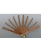 Eventail 5.2 x 13 cm poirier lisse