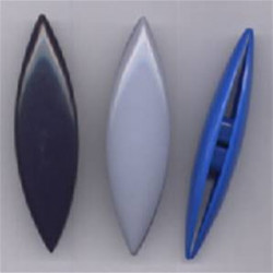 Navette frivolité plastique 6.50 cm