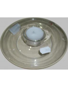 Bougeoir rond petit 12 cm