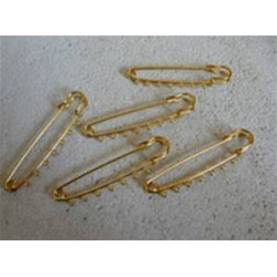 Support Broche Argentée