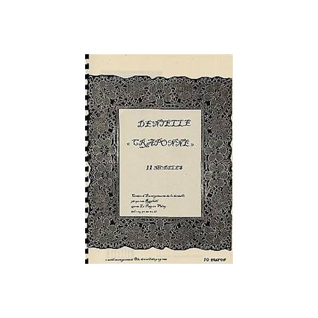 Cat. dentelle  Craponne  11 modèles