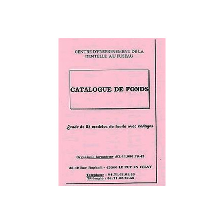 Catalogue de fonds