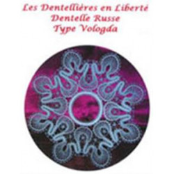 Planche Dentelle Russe Type Vologda