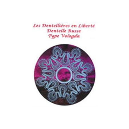Planche Dentelle Russe Type Vologda