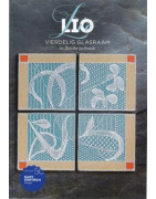 Lio Vierdelig Glasraam in Binche Techniek