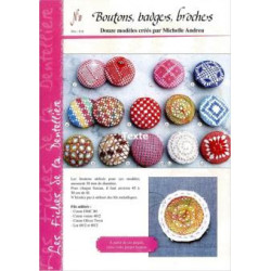 Boutons, badges, broches (M.Andreu)