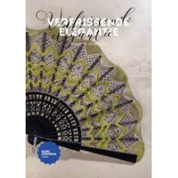 Élégance et fraîcheur…..Éventail en torchon'