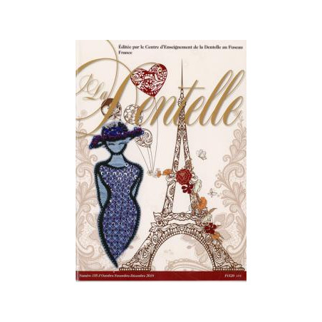 Revue  La Dentelle  n°155 (oct/nov/déc 2018)