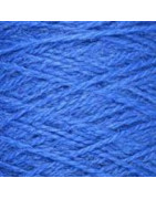 Soie Tussah bleu n°2528