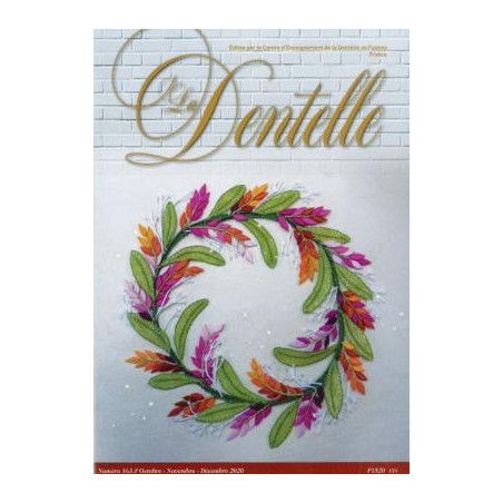 Revue  La Dentelle  n°163 NUMERIQUE