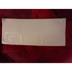 Plateau porcelaine Entre Terres  30 cm