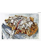 Carte postale PASTRE  aquarelle 