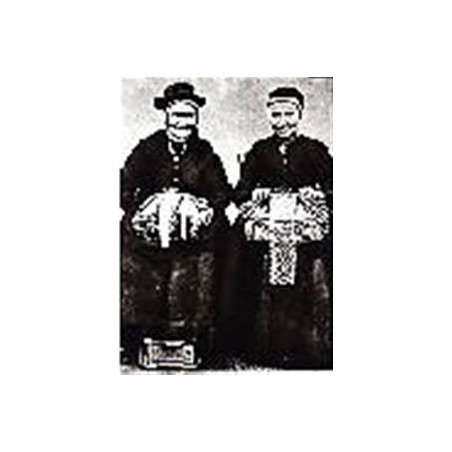 Carte postale PASTRE noire et blanc