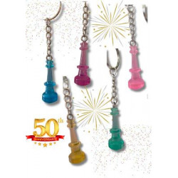 Porte-clé fuseau résine