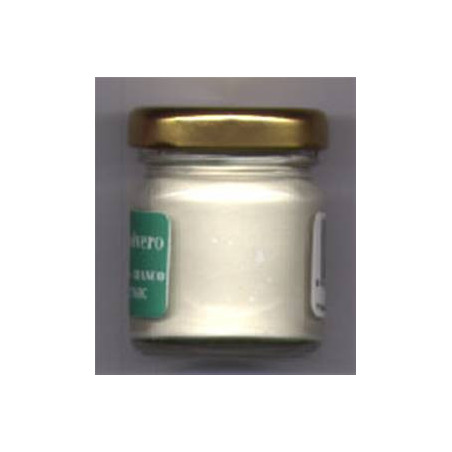 Poudre à poncer blanche pour broderie