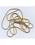 Cannetille or mi-fin verni unie brillante n°4 (0.90 mm)