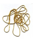 Cannetille or mi-fin verni frisée brillante n°4 (0.90 mm)