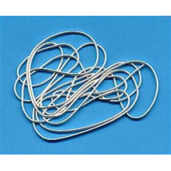 Cannetille argent mi fin verni unie mate n°4 (0.90 mm)