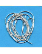 Cannetille argent mi-fin verni frisée brillante n°7 (1.20 mm)