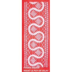 2ème niveau de dentelle au fuseau