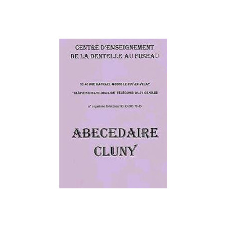 Catalogue abécédaire cluny
