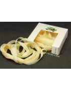 Rubans de soie - 4 mm - 3m - Crème