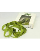 Rubans de soie - 4 mm - 3m - 2145 Vert Olive