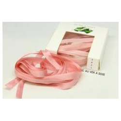 Rubans de soie - 4 mm -3 m - 3021 Rose dragée