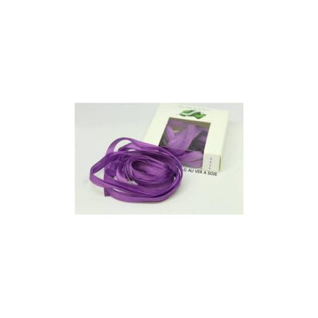 Rubans de soie - 4 mm - 3m - 3335 Violet