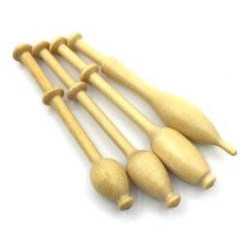 Fuseau miniature ( 4 modèles au choix) guatambu ou wengé ou amarante