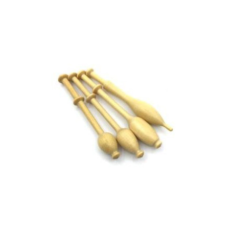 Fuseau miniature ( 4 modèles au choix) guatambu ou wengé ou amarante