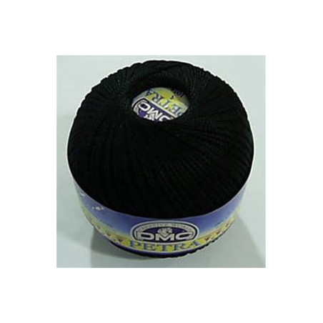 Cordonnet coton Petra n°5 Noir